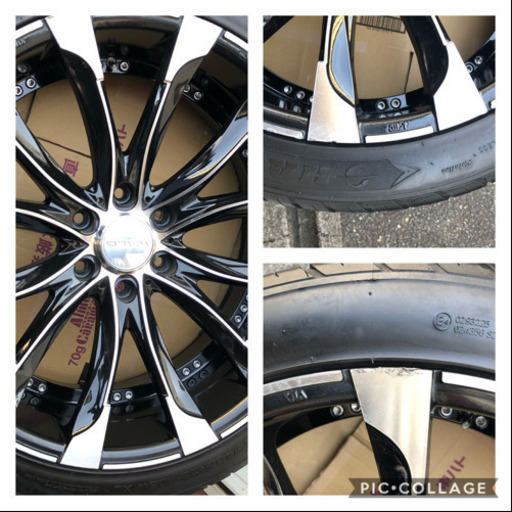 M＊WALD ジャレット JC11-C HAIDA 265/40ZR22