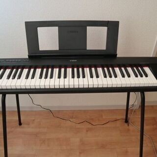 YAMAHA ヤマハ 電子キーボード piaggero ブラック...