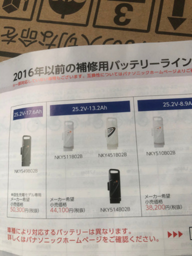 パナソニック電動自転車、