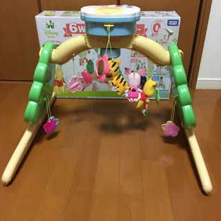 くまのプーさん　6WAYジムにへんしんメリー