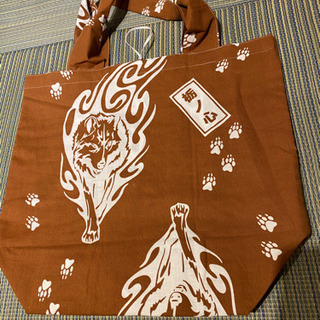 大相撲　反物　浴衣　粗布　ハンドメイド　エコバッグの画像