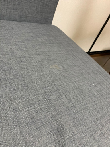 L型ソファ　※ベッドにもなります。