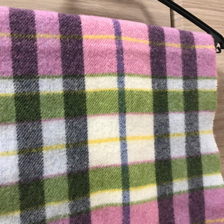 BUONA GIORNATA　 チェックマフラーの画像