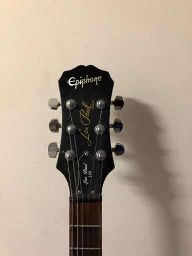 エレキギター ブラック エピフォン レスポール100