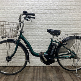YAMAHA PAS natura グリーン 新基準 電動アシスト自転車
