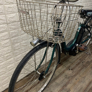 YAMAHA PAS natura グリーン 新基準 電動アシスト自転車