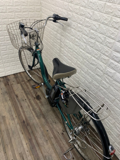 YAMAHA  PAS natura グリーン　新基準　電動アシスト自転車