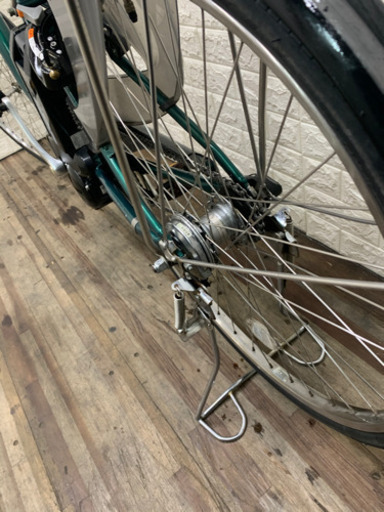YAMAHA  PAS natura グリーン　新基準　電動アシスト自転車