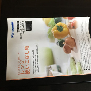 Panasonic Bistro パナソニック ビストロ スチームオーブンレンジ NE-A263の画像