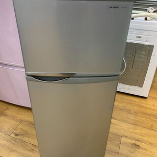 JM0004 👓シャープ SHARP 2ドア冷凍冷蔵庫 118L...