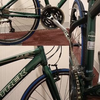 良品 TREK 7.3FX 緑メタリック　サイズ15の画像