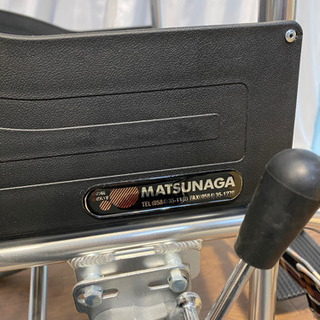 松永製作所　自走式車椅子　車いす　AR-201Bの画像