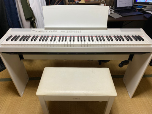 YAMAHA エレキピアノ P-105 ホワイト