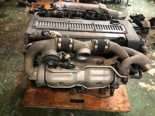 トヨタ ソアラ JZZ30 取り外し 1JZ-GTE ツインターボ エンジン
