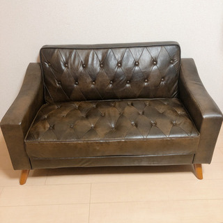 Ashby   2Pソファ　美品