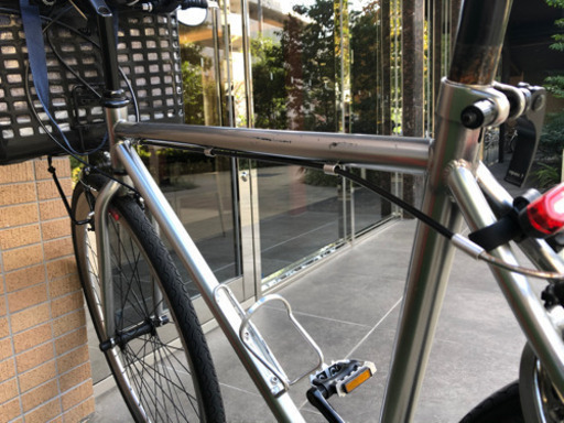 自転車　クロスバイク　7段　uber