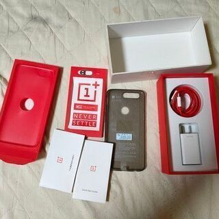 （交渉中）中古SIMフリースマホ　OnePlus 5Tの画像