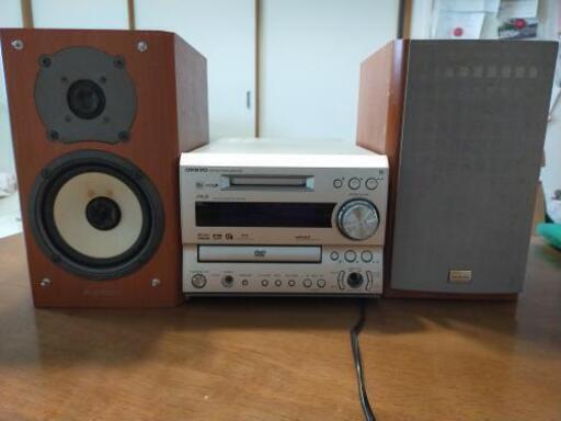 ジャンク品!ONKYO FR-S7 DVD.MD.CDコンポ
