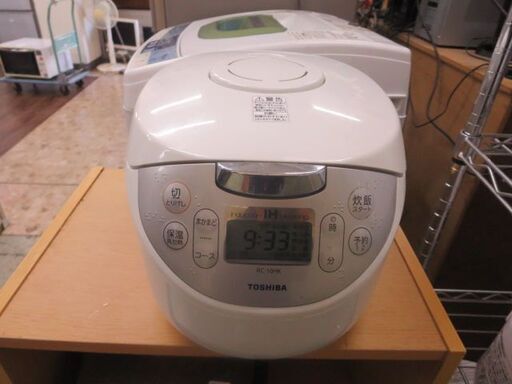 東芝 IHジャー炊飯器（5.5合炊き） ホワイトかまど銅釜炊飯器5.5合　2020年製