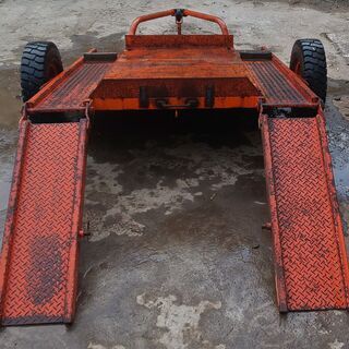 鹿児島発 全長約285㎝ トレーラー