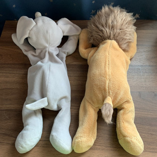 ニトリベビー　柔らかクタクタぬいぐるみ(ライオン)の画像