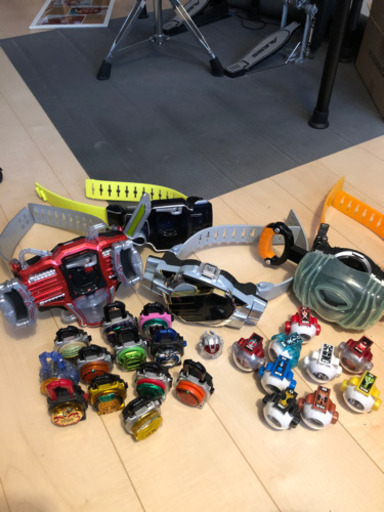 仮面ライダー他セット　エグゼイド、ドライブ、ガイム