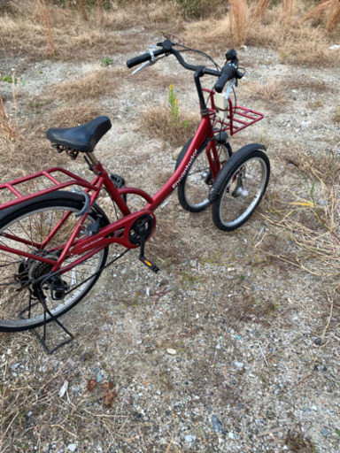 前輪二輪自転車　6段切替