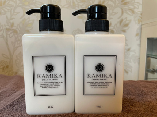 カミカ 黒髪クリームシャンプー KAMIKA セール 400g 2本