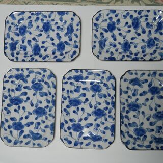 角皿５枚セット　の画像