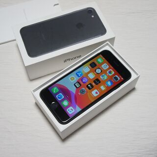 【美品】iPhone7 SIMフリー ブラック 電池89%　【送料無料】の画像