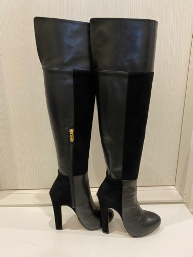 新年大幅値下げ！コメックス　新品未使用　ロングブーツ ニーハイブーツ ブラック ブーツ