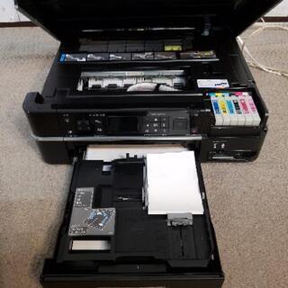 インクジェットプリンター EPSON カラリオ EP-801A 訳ありの画像