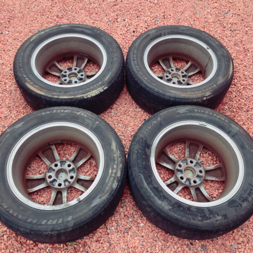 タイヤホイールセット【中古】215/60R16 95H TOYOTA 純正ホイール 16×6.5JJ 50 /5穴 /エスティマ