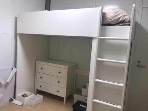 【引き渡し者決定】IKEA ロフトベッド※取りに来れる方