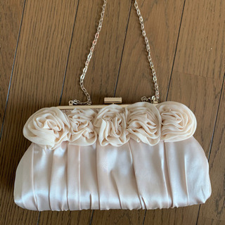 【anysis】パーティバッグ ベージュの画像