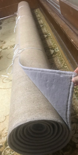 定価28900円　本間6畳　サンゲツ　カーペット　アクリル　グレー　286×382cm