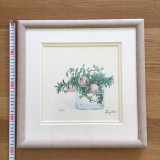 【子宝】ざくろ水彩画　プリントの画像