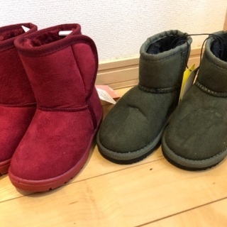 新品ムートン15㌢17㌢各400円
