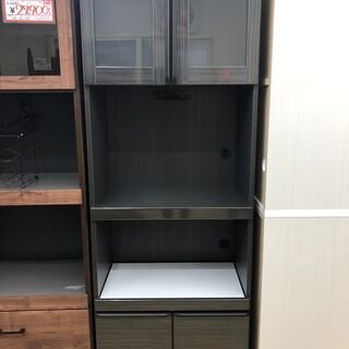 未使用　2面食器棚　カップボード　