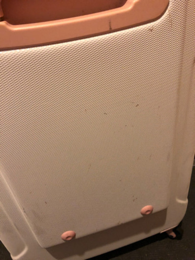 キャリーバッグ ピンク ヒョウ柄
