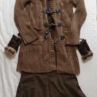 【福袋】レディース★ニットコートなど　キュート系コーディネイトセ...