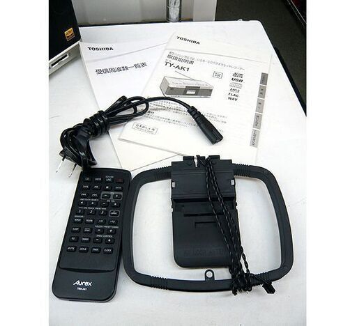 札幌 2019年製 東芝 ハイレゾ対応SD/USB/CDラジオカセットレコーダー TY-AK1 リモコン付 説明書付 本郷通店