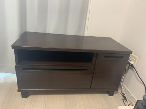 ブラウンカラーテレビ台　中古