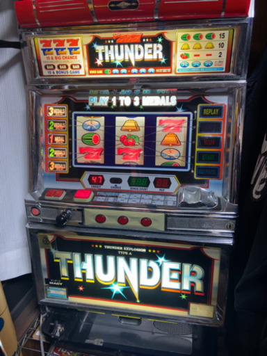 4号機 サンダーV 不要機付き パチスロ スロット 実機 最終値下げ