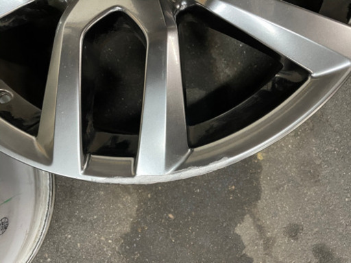 LEXUS純正ホイール18インチ　ロックナット付き