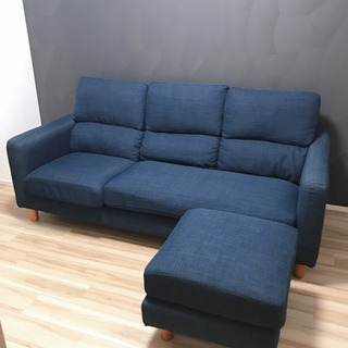 3人掛け 洗えるコーナーカウチソファ 値下げしました！