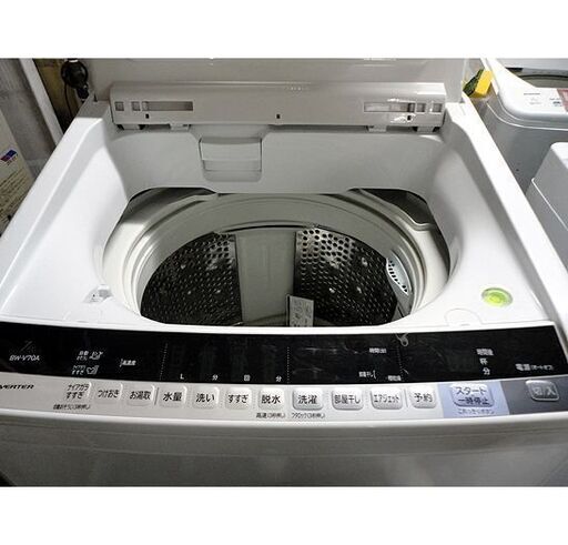 札幌 2016年製 7kg 洗濯機 日立 BW-V70A ビートウォッシュ HITACHI 本郷通店