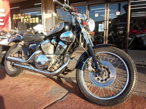 NO.3562　ＸＶ２５０ビラーゴ　空冷Ｖツイン２５０ｃｃ　アメリカン　ブラック＆シルバー　☆彡