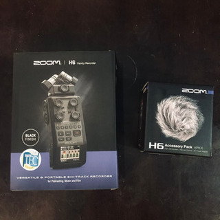 ★未使用/新品★ZOOM H6 Black ハンディレコーダー(...