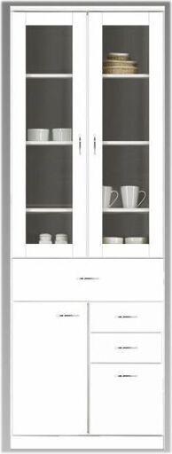 引取希望　60cm幅の食器棚（ホワイト）